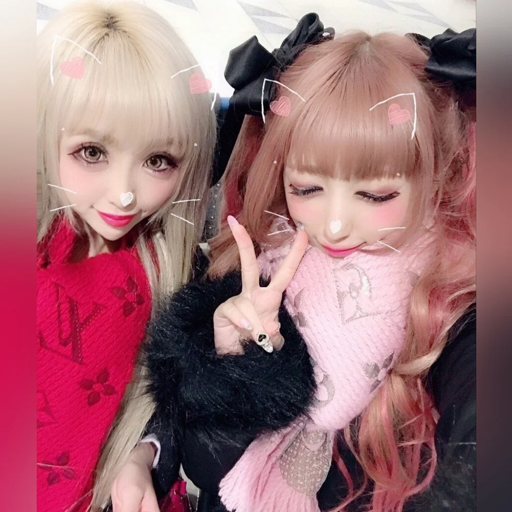 Louis Vuitton Ballet Pink Logomania Scarf Wool & Silk Metallic Thread - Picture 3 of 11